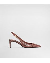 Dolce & Gabbana - Slingbacks En Python - Lyst