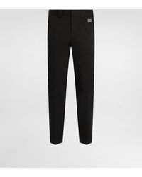 Dolce & Gabbana - テーラード コットン パンツ - Lyst