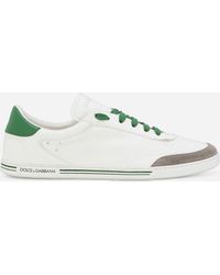 Dolce & Gabbana - Saint Tropez Calfskin Sneakers - Lyst