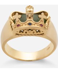 Dolce & Gabbana - 18K Royal Ring - Lyst