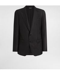 Dolce & Gabbana - Single-Breasted Taormina Wool Jacket - Lyst