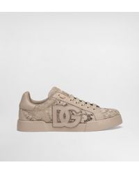 Dolce & Gabbana - Sports Shoes With Lace Insert - Lyst
