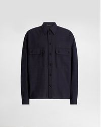 Dolce & Gabbana - Glen Plaid Shirt - Lyst