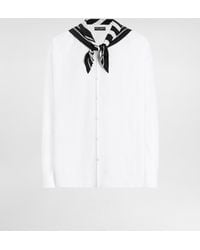 Dolce & Gabbana - Hemd mit Schaldetails - Lyst