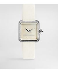 Dolce & Gabbana - Sofia Steel Watch With Diamonds - Lyst