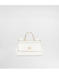 Dolce & Gabbana - Borsa Sicily piccola in pelle di vitello dauphine - Lyst
