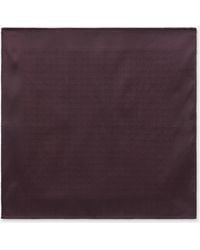 Dolce & Gabbana - Silk Jacquard Pocket Square With Dg Logo - Lyst