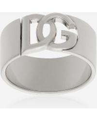 Dolce & Gabbana - Ring Dg-Logo Cut-Out - Lyst