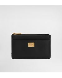Dolce & Gabbana - Card Holder With Zip And Tag - Lyst
