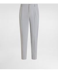 Dolce & Gabbana - Micro-Rib Trousers - Lyst