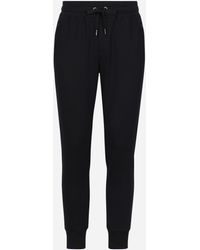 Dolce & Gabbana - Jersey Jogging Pants With Branded Tag - Lyst