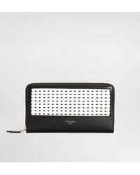 Dolce & Gabbana - Woven Plongé Calfskin Wallet - Lyst