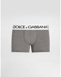 Dolce & Gabbana - Two-Way Stretch Cotton Boxers - Lyst