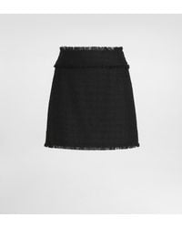 Dolce & Gabbana - Minirock Aus Raschel-Tweed - Lyst