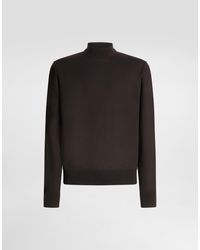 Dolce & Gabbana - Cashmere Turtleneck Pullover - Lyst