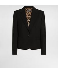 Dolce & Gabbana - Jacke Aus Bi-Elastischem Twill - Lyst