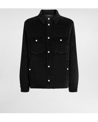 Dolce & Gabbana - Padded And Quilted Velvet Shirt Jacket - Lyst