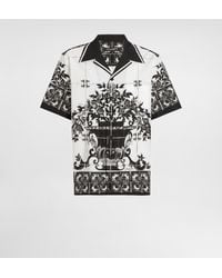 Dolce & Gabbana - Cotton 'Hawaii' Shirt - Lyst
