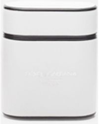 Dolce & Gabbana Airpods Cover In Gange Calfskin - White