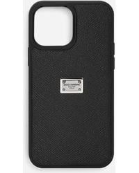 Dolce & Gabbana - Logo-Tag Iphone 13 Pro Max Case - Lyst