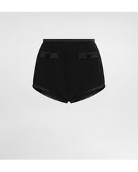 Dolce & Gabbana - Kurze Hose Im Panty-Stil Aus Wolle - Lyst