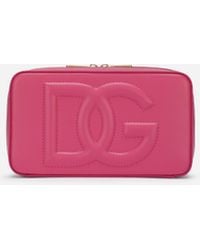Dolce & Gabbana - カメラバッグ ロゴ スモール カーフスキン - Lyst