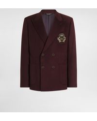 Dolce & Gabbana - Giacca Doppiopetto Portofino - Lyst