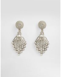 Dolce & Gabbana - Ohrringe Mit Kristallen - Lyst