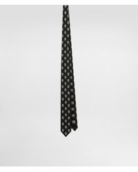 Dolce & Gabbana - Jacquard Tie With Heraldic Shields - Lyst