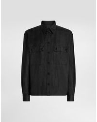 Dolce & Gabbana - Tailored Pinstripe Shirt - Lyst