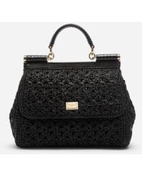 dolce and gabbana black purse