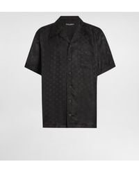 Dolce & Gabbana - Dgロゴ ジャカード アロハシャツ - Lyst