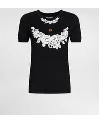 Dolce & Gabbana - Chic T-Shirt For Spring/Summer 2025 - Lyst