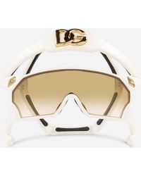 Dolce & Gabbana Occhiali da sole Next generation mask - Bianco