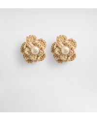 Dolce & Gabbana - Boucles D'Oreilles Clips Fleurs - Lyst