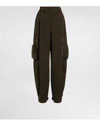 Dolce & Gabbana - Waxed Faille Cargo Pants - Lyst