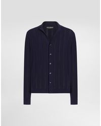 Dolce & Gabbana - Openwork Cotton Cardigan - Lyst