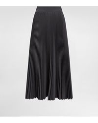 Dolce & Gabbana - Gonna Longuette A Ruota Plissé - Lyst