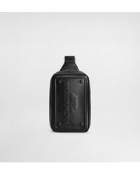 Dolce & Gabbana - Calfskin Belt Bag With Raised Logo - Lyst