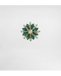 Dolce & Gabbana - Brooch With Rhinestones - Lyst