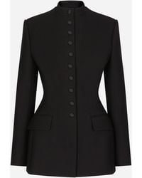 Dolce & Gabbana - Peplum Blazer - Lyst