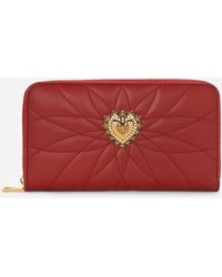 Dolce & Gabbana - Devotion ジップアラウンドウォレット - Lyst