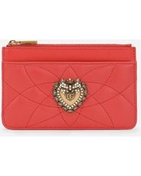 Dolce & Gabbana - Medium Devotion Card Holder - Lyst