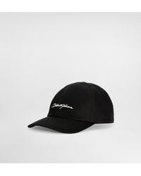 Dolce & Gabbana - Logo-Emboridery Cotton Baseball Cap - Lyst