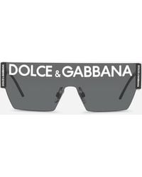 Dolce & Gabbana Sonnenbrille Dg Logo - Schwarz