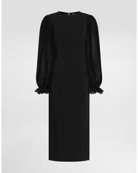 Dolce & Gabbana - Structured Cady Dress - Lyst