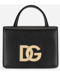 Dolce & Gabbana Leder Taschenaccessoires & Anhänger in Lila Damen Taschen Taschen-Accessoires 