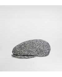 Dolce & Gabbana - Wool Blend Dotted Flat Cap - Lyst