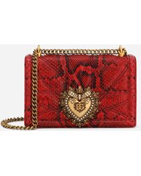 Dolce & Gabbana - Medium Devotion Shoulder Bag - Lyst