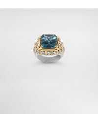 Dolce & Gabbana - Eleganza Ring 18-Carat And, Topazes, And Sapphires - Lyst